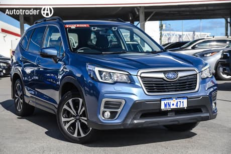 Blue 2020 Subaru Forester Wagon 2.5I Premium (Awd)