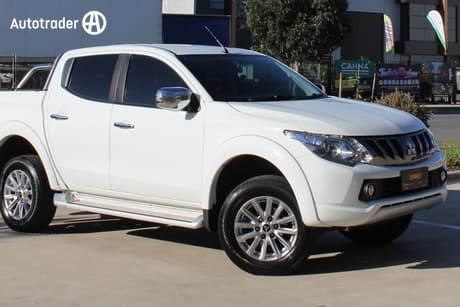 White 2017 Mitsubishi Triton Dual Cab Utility Gls (4X4)