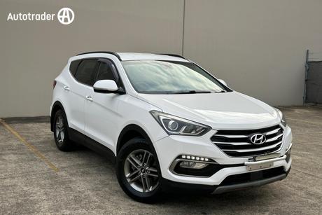 White 2018 Hyundai Santa FE Wagon Active Crdi (4X4)