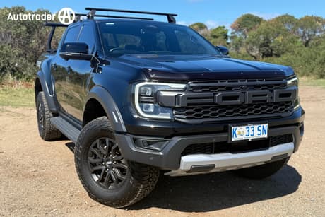 Black 2022 Ford Ranger Double Cab Pick Up Raptor 3.0 (4X4)