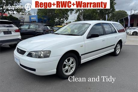 White 2004 Ford Falcon Wagon Xt