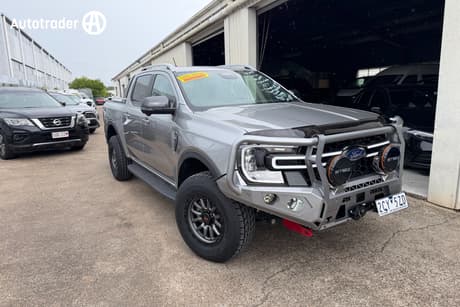 Grey 2025 Ford Ranger Double Cab Pick Up Wildtrak 2.0 (4X4)