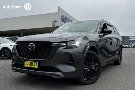 Grey 2024 Mazda CX-80 Wagon G40E Gt