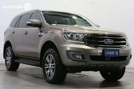 Grey 2019 Ford Everest Wagon Trend (Rwd 7 Seat)