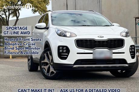 White 2016 Kia Sportage Wagon Gt-Line (Awd)