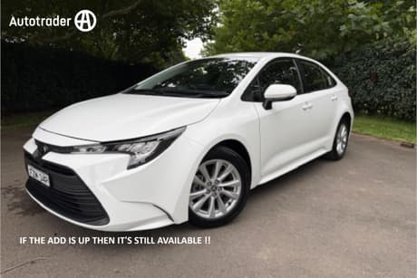 White 2024 Toyota Corolla Sedan Ascent Sport