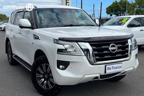 White 2022 Nissan Patrol Wagon Ti (4X4)