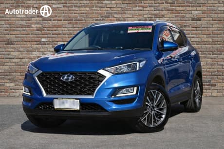 Blue 2018 Hyundai Tucson Wagon Active X (Fwd)