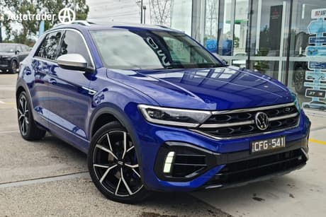 Blue 2023 Volkswagen T-ROC Wagon R Grid Edition