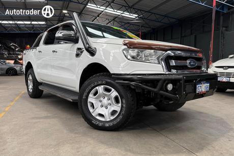 White 2016 Ford Ranger Dual Cab Utility Xlt 3.2 (4X4)
