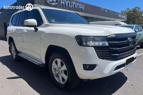 White 2024 Toyota Landcruiser Wagon Lc300 Gxl (4X4)