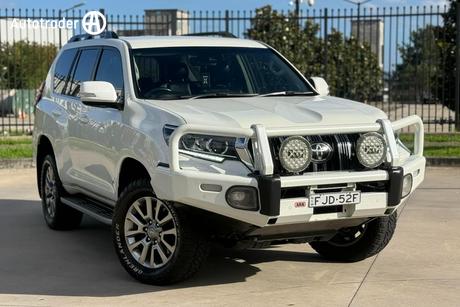 White 2020 Toyota Landcruiser Prado Wagon Vx (4X4)