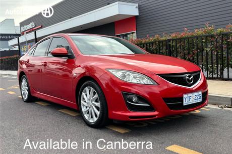 Red 2010 Mazda 6 Hatchback Classic