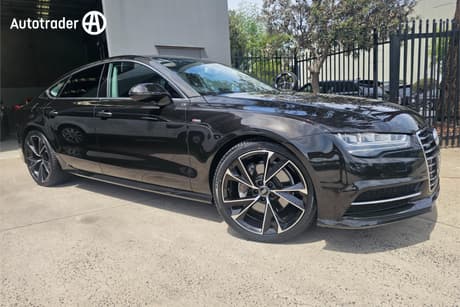 Black 2016 Audi A7 Hatchback Sportback 3.0 Tdi Quattro