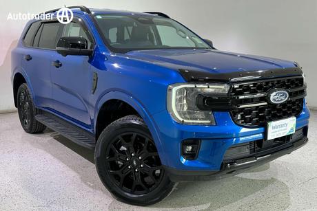 Blue 2024 Ford Everest Wagon Sport (4Wd)