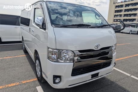 White 2019 Toyota HiAce SUV 4WD SUPER GL
