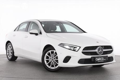 White 2022 Mercedes-Benz A180 Sedan