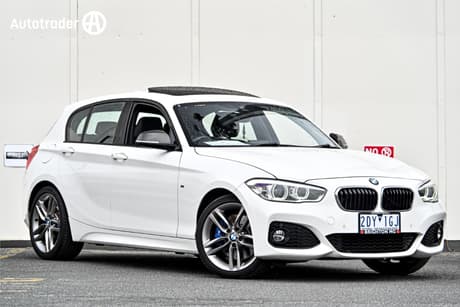 White 2017 BMW 125I Hatchback Sport Line