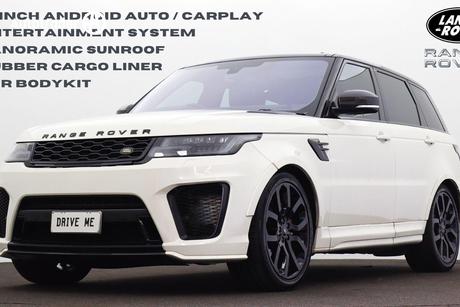 White 2016 Land Rover Range Rover Sport SUV SDV6 HSE 4X4