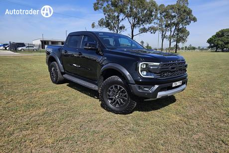 Black 2023 Ford Ranger Double Cab Pick Up Raptor 3.0 (4X4)