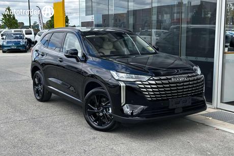 Black 2025 GWM Haval H6 Wagon Ultra Hybrid