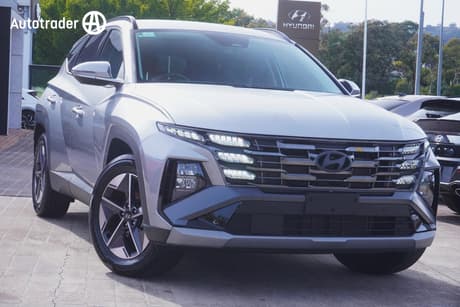 Silver 2024 Hyundai Tucson Wagon Elite (Fwd)