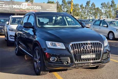 Black 2015 Audi Q5 Wagon 2.0 Tfsi Quattro