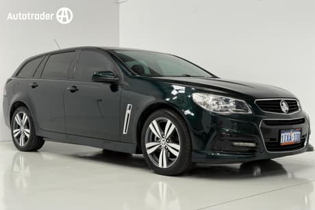 Green 2014 Holden Commodore Sportswagon Sv6