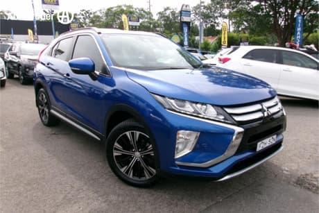 Blue 2017 Mitsubishi Eclipse Cross Wagon Ls (2Wd)