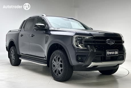 Grey 2023 Ford Ranger Double Cab Pick Up Wildtrak 2.0 (4X4)