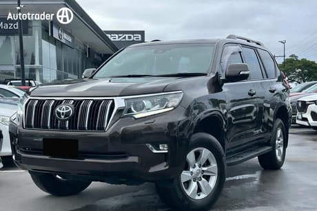 Brown 2022 Toyota Landcruiser Prado Wagon Gxl