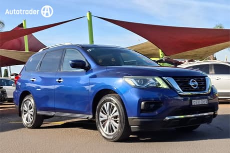 Blue 2017 Nissan Pathfinder Wagon St (4X2)