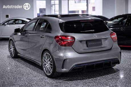 Grey 2016 Mercedes-Benz A45 Hatch AMG 176 MY16
