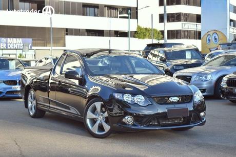 Black 2009 FPV GS Ute Tray 302 R