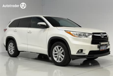 White 2014 Toyota Kluger Wagon Gx (4X4)