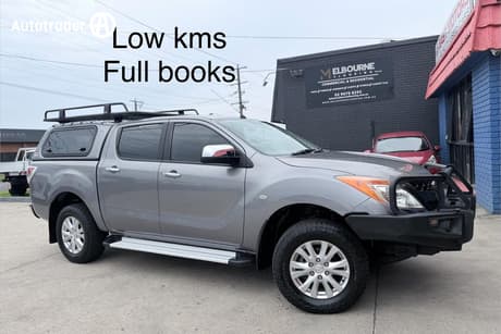 Beige 2012 Mazda BT-50 Dual Cab Utility Xtr (4X4)