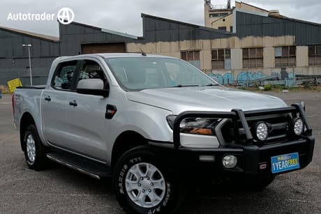 Silver 2018 Ford Ranger Dual Cab Utility Xls 3.2 (4X4) (5 Yr)