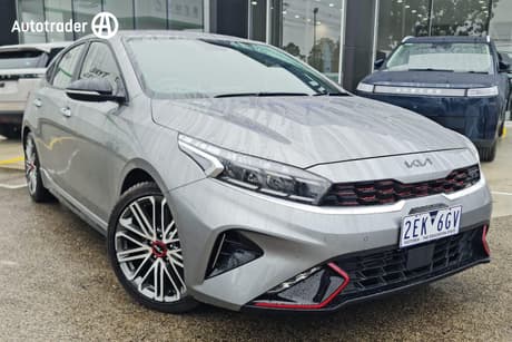Grey 2023 Kia Cerato Hatchback Gt