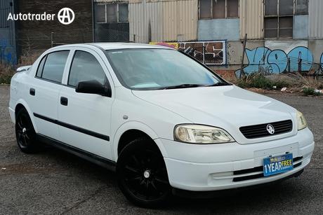 White 2005 Holden Astra Sedan Classic