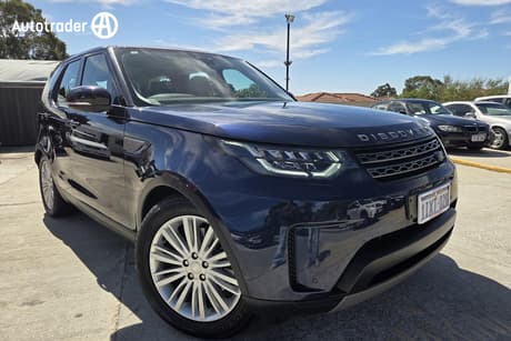 Blue 2017 Land Rover Discovery Wagon Td6 Se