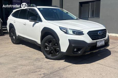 White 2021 Subaru Outback Wagon Awd Sport