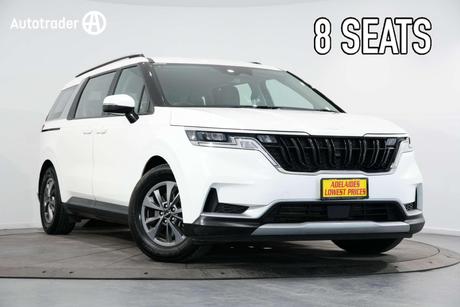 White 2023 Kia Carnival Wagon S