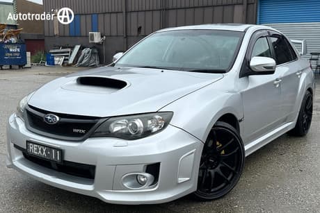 Silver 2010 Subaru Impreza Sedan Wrx (Awd)