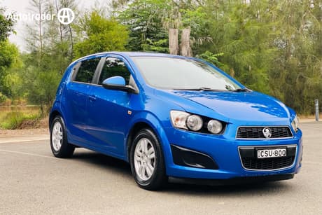 Blue 2014 Holden Barina Hatchback Cd