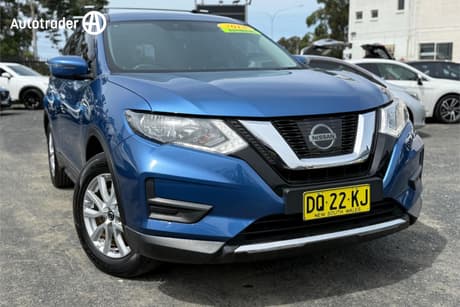 Blue 2018 Nissan X-Trail Wagon St 7 Seat (2Wd)
