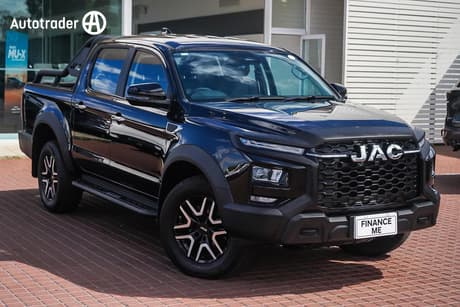 Black 2024 JAC T9 UTE Dual Cab Pick-up Oasis (4X4)