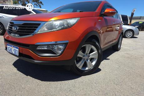 Orange 2013 Kia Sportage Wagon Platinum (Awd)