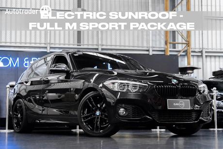 Black 2019 BMW 118I Hatchback M Sport