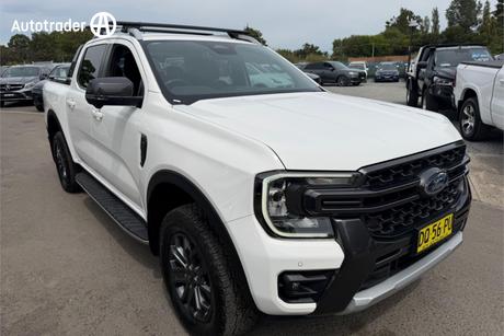 White 2022 Ford Ranger Double Cab Pick Up Wildtrak 2.0 (4X4)