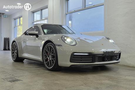 Grey 2019 Porsche 911 Coupe Carrera 4 S